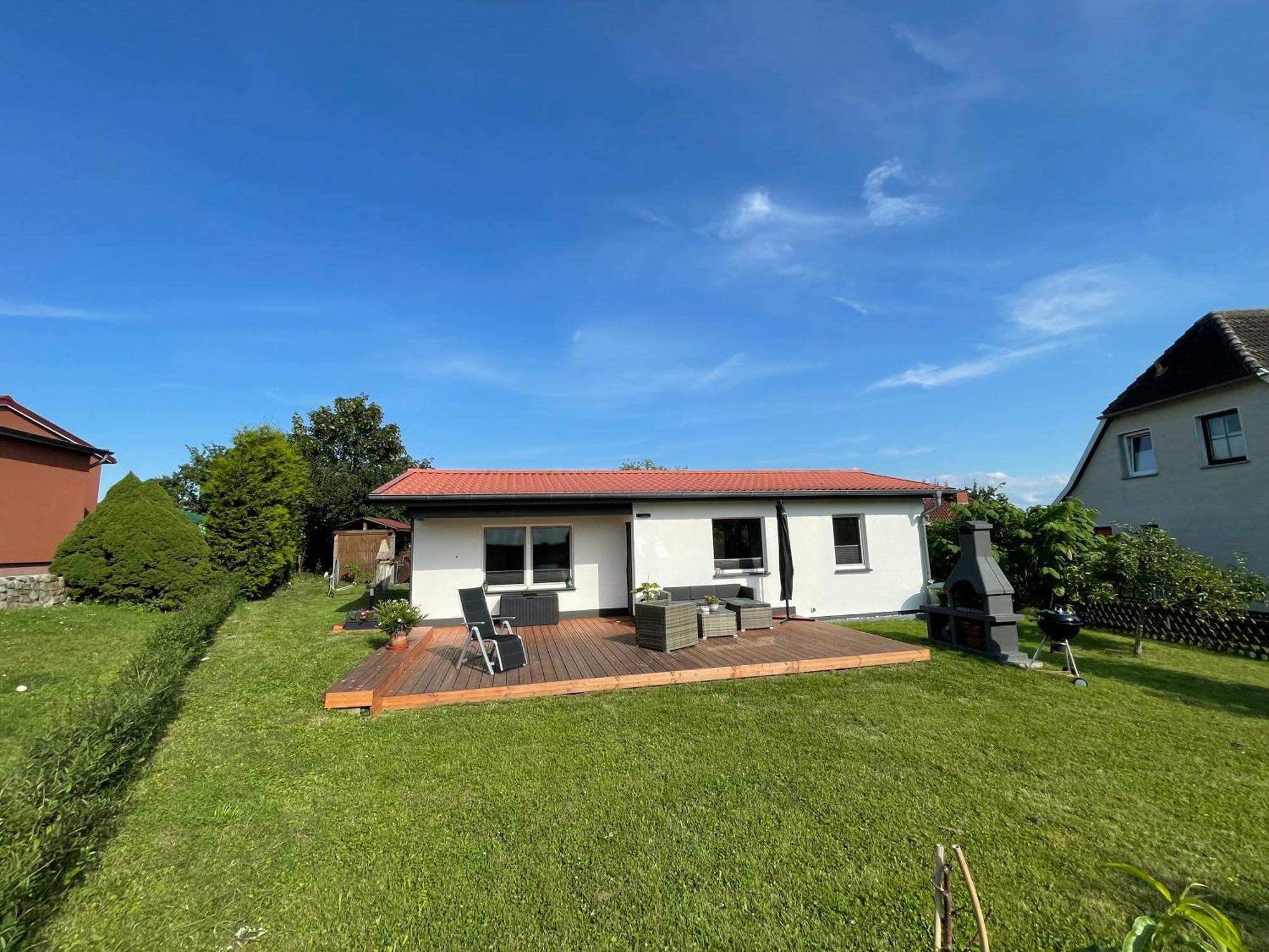 Bungalow Am Wreecher See Putbus Exterior foto